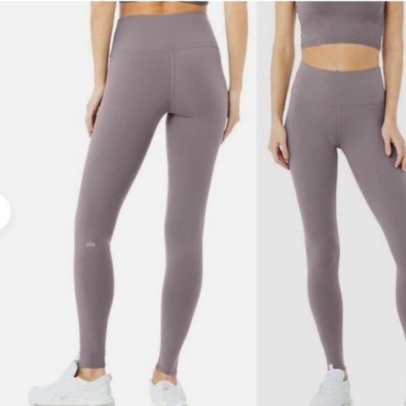 ALO HIGH-WAIST AIRBRUSH LEGGING - Picture 1 of 9